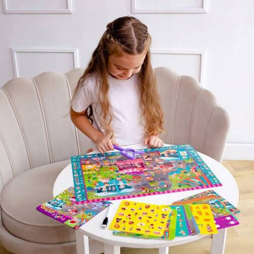 Puzzle Edukacyjne Candy Fair Tekturowe Cukierki Cukiernia 3+ Roter Kafer_5