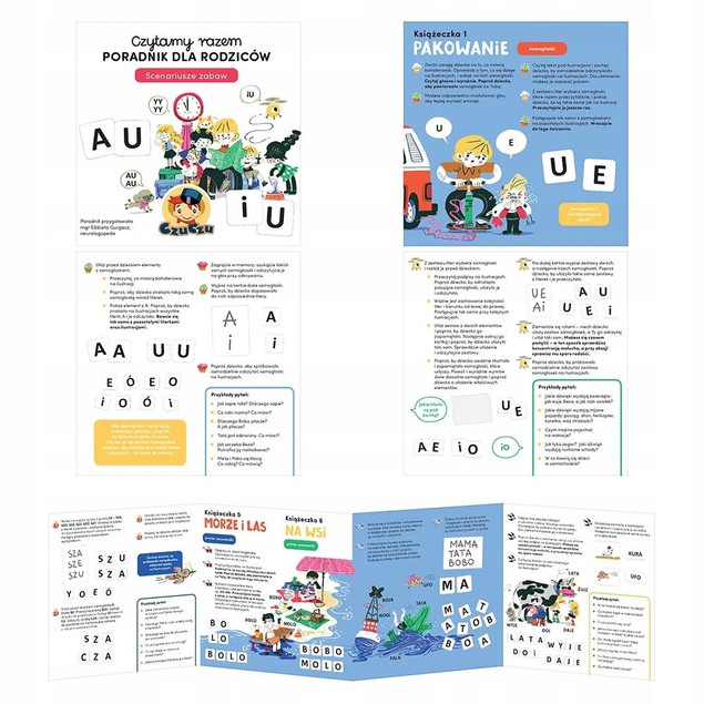 Czytamy Razem Książeczki Do Nauki Czytania 2-5+ CzuCzu_5