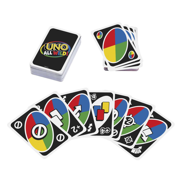 GRA KARCIANA UNO ALL WILD DZIKIE KARTY MATTEL_2