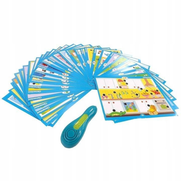 CLEMENTONI MÓWIĄCE PIÓRO GRA EDUKACYJNA 500 PYTAŃ_3