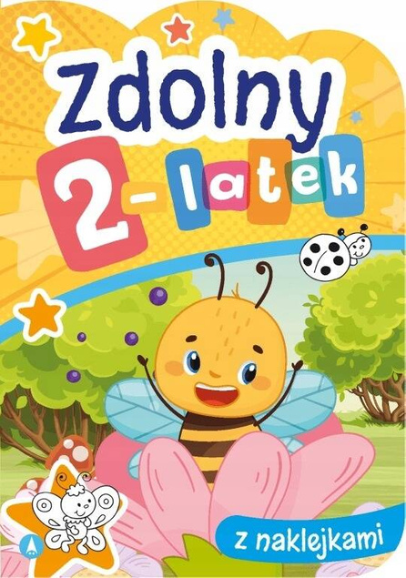 Zdolny 2-Latek Dwulatek Z Naklejkami Zagadki Ćwiczenia 2+ Skrzat_1