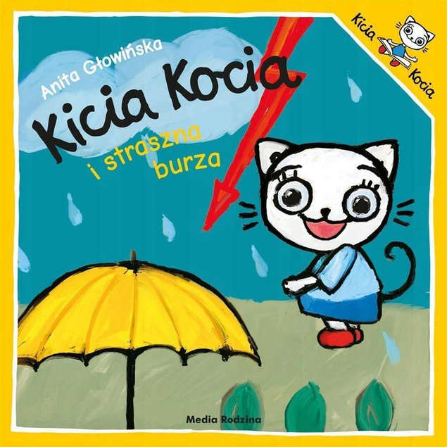 KICIA KOCIA Zestaw 5 Książeczek + Maskotka Do Tulenia 17cm 2+ Media Rodzina_5