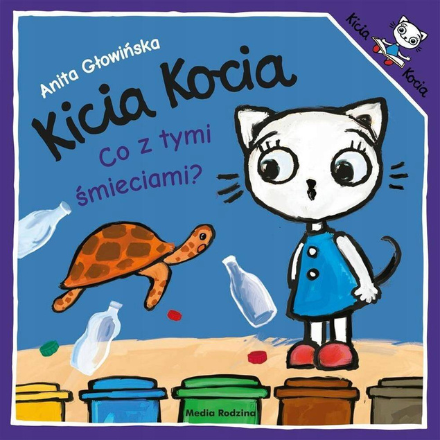 KICIA KOCIA Zestaw 5 Książeczek + Maskotka Do Tulenia 17cm 2+ Media Rodzina_6