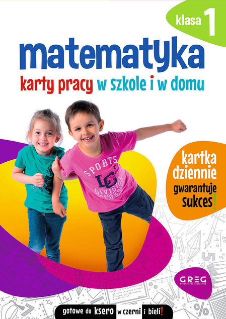 ZESTAW Pierwszaki Karty Pracy Klasa 1 Sylaby Matematyka 3w1 Greg_6