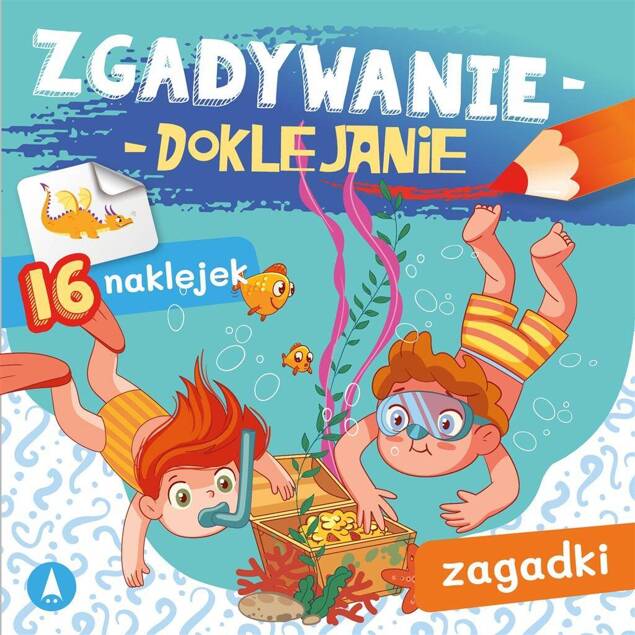 Zgadywanie Doklejanie Zagadki 16 Naklejek Sabina Grabias 5+ Skrzat_1