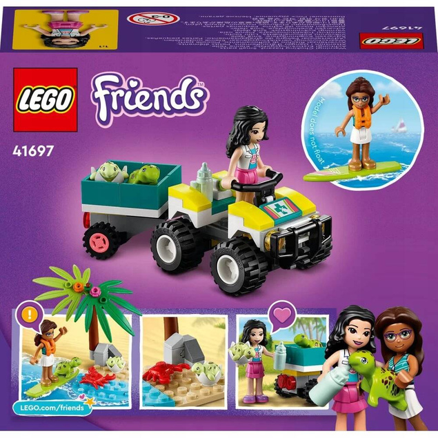 LEGO Friends Pojazd do ratowania żółwi 41697_4
