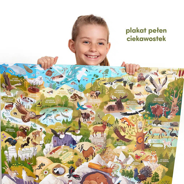 Dzikie Puzzle Parki Narodowe Układanka 200el. 6+ CzuCzu_2