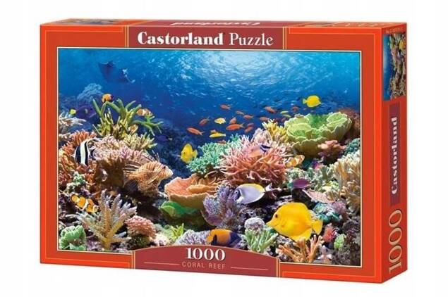 PUZZLE RAFA KORALOWA RYBY MORZE 9+ 1000 CASTOR_1