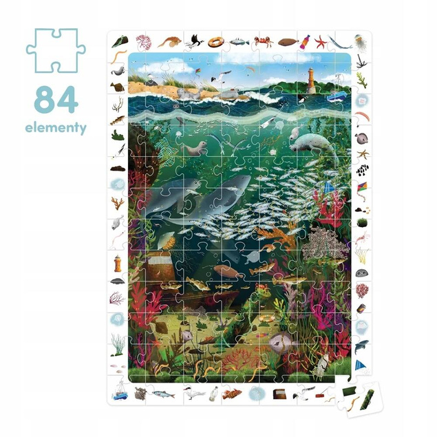 Puzzle Obserwacyjne Bałtyk 84el. 5+ CzuCzu_2
