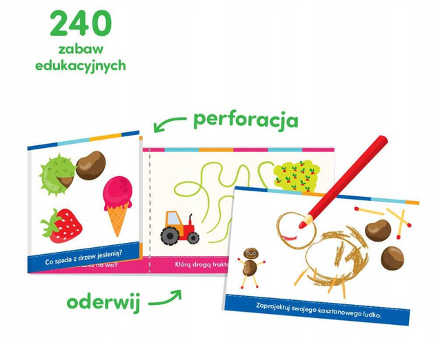 Książeczka Edukacyjna Dla Dzieci Zabawy Logiczne 240+ Zadań 3-4+ CzuCzu_2