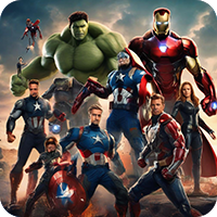 Marvel Bohater Puzzle OdiDodi.pl