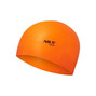 NQC JEDNOKOLOROWY POMARAŃCZOWY CZEPEK SILIKONOWY DOTS NILS AQUA