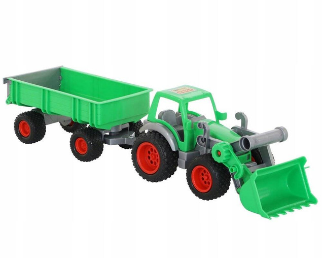 Traktor z przyczepą Farmer-Technik 8817