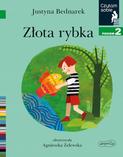 Złota Rybka Czytam Sobie Poziom 2 Justyna Bednarek 5+ HarperKids