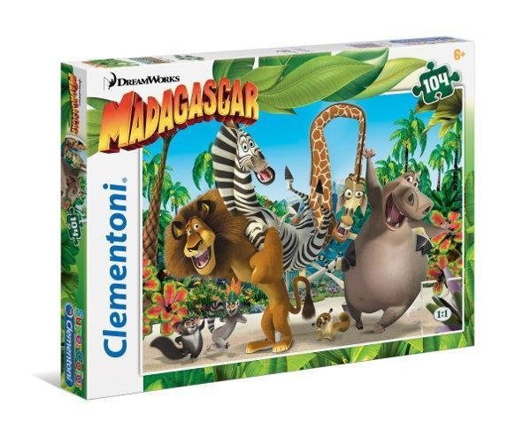 Clementoni Puzzle 104el Madagaskar 27941