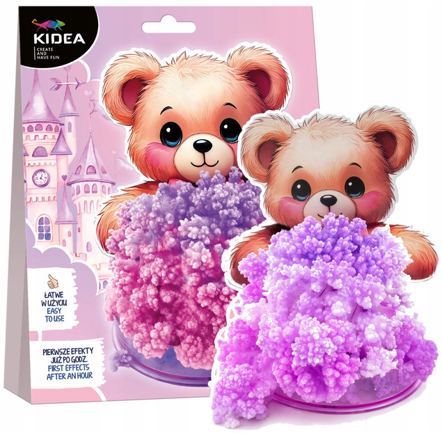 Magiczny Krystaliczny MIŚ Zestaw Kreatywny Eksperyment Kidea