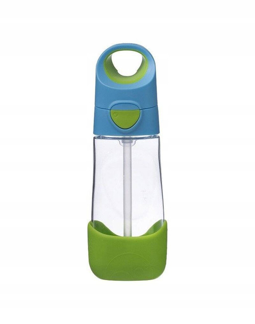 B.BOX Tritanowa butelka ze słomką 450 ml (ocean breeze)