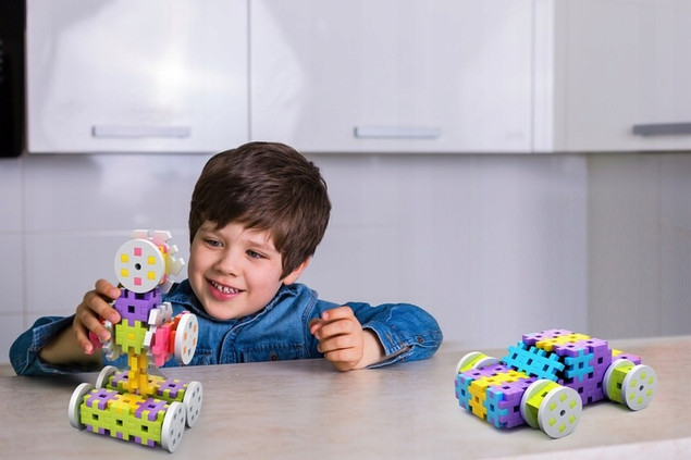 Klocki Basic Building Site 4in1