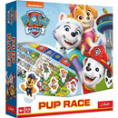 PSI PATROL Gra Rodzinna PUP RACE Psi Wyścig Paw Patrol 4+ Trefl 02579