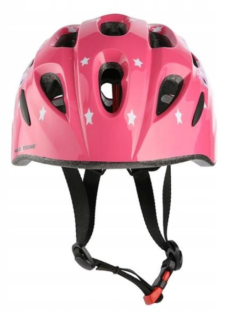 NILS EXTREME RÓŻOWY KASK MTW01 LED 