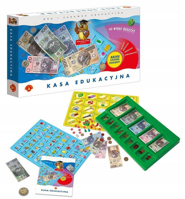 Zabawka Edukacyjna Kasa edukacyjna