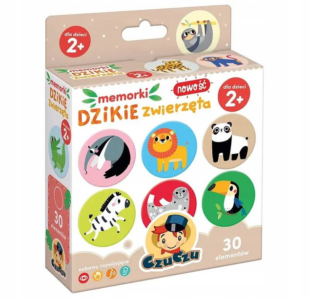Memorki 30 Dzikie Zwierzęta  CzuCzu