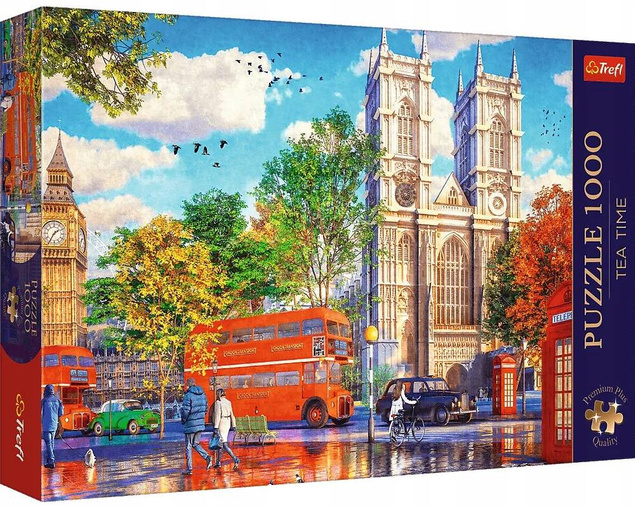 Puzzle 1000 Układanka LONDYN Autobus BIG BEN Krajobraz Widok Miasta 12+