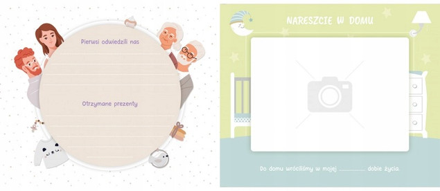 Pierwszy album naszej córeczki