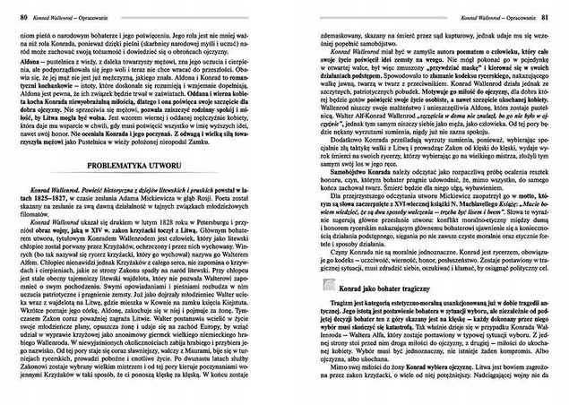 Konrad Wallenrod. Lektura z opracowaniem