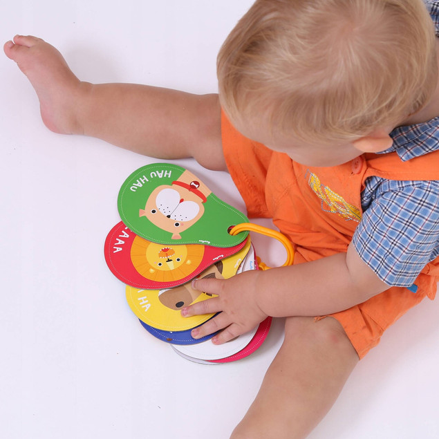 Książeczka Dźwiękowa Dźwięki Zwierzęta CzuCzu