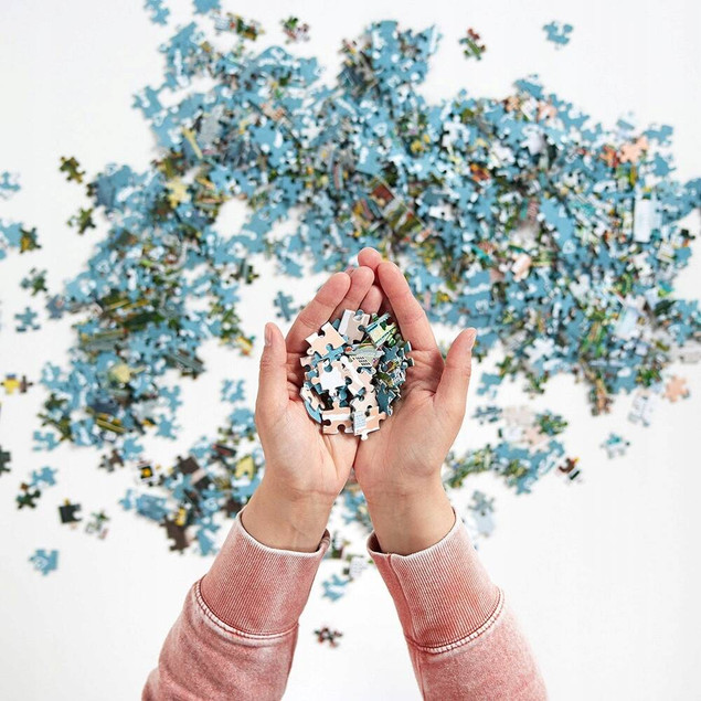 Puzzle 1000 Układanka PuzzLove Miasto WARSZAWA Stolica Widok 9+ CzuCzu