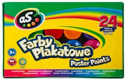 Farby plakatowe 24 kolorów - 20ml ASTRA