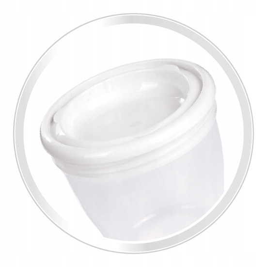 Canpol babies pojemniki do przechowywania pokarmu 4szt 180ml
