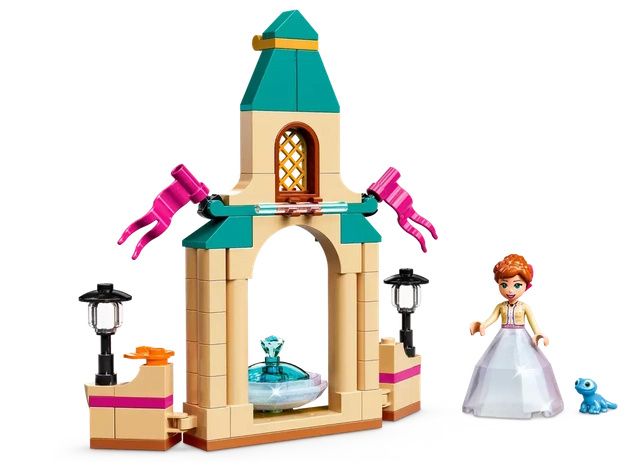 LEGO DISNEY Dziedziniec zamku Anny 43198 