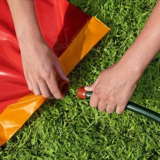 ŚLIZGAWKA WODNA BESTWAY 2 TORY + GRA 4 PIERŚCIENIE