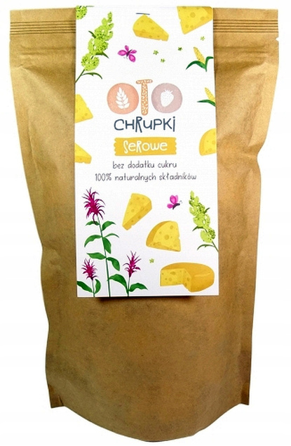 OTO Chrupki Naturalne SEROWE i POMIDOROWE Dla Dzieci 80g Otolandia 2PAK