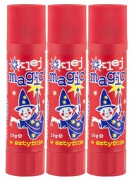 3x Klej Magic Mocny Klej W Sztyfcie 10g Kamaben