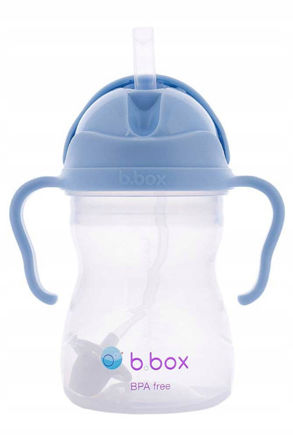 Bidon ze słomką 240 ml niekapek Bubblegum B.BOX
