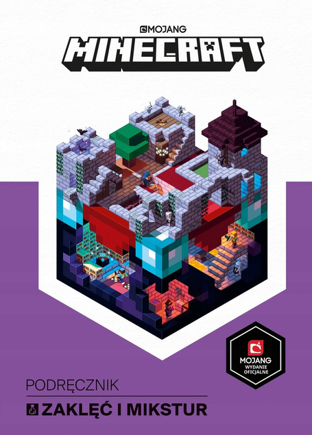 Minecraft Podręcznik Zaklęć i Mikstur Stephanie Milton 8+ HarperKids