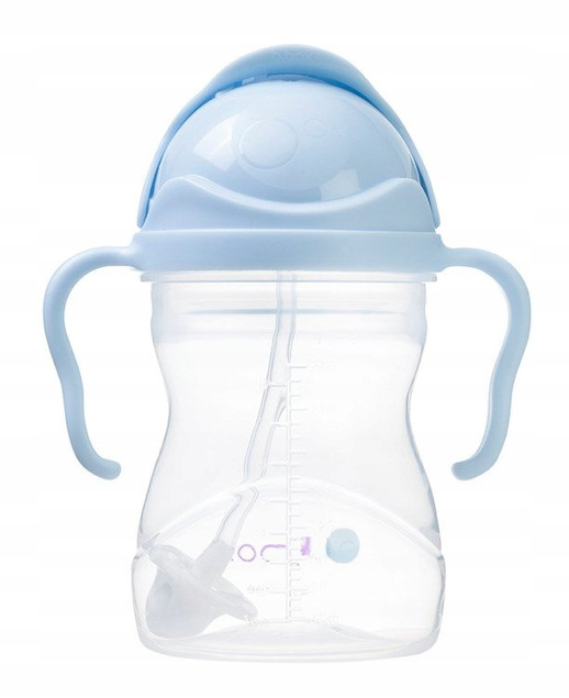 Bidon ze słomką 240 ml niekapek Bubblegum B.BOX