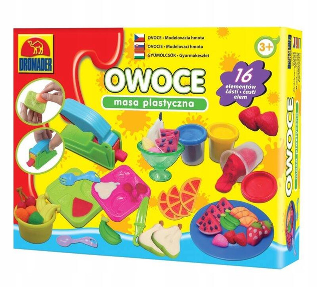 Masa Plastyczna Narzędzia | 15 Elementów Ciastolina