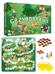 ADAMIGO Gra Planszowa Grzybobranie