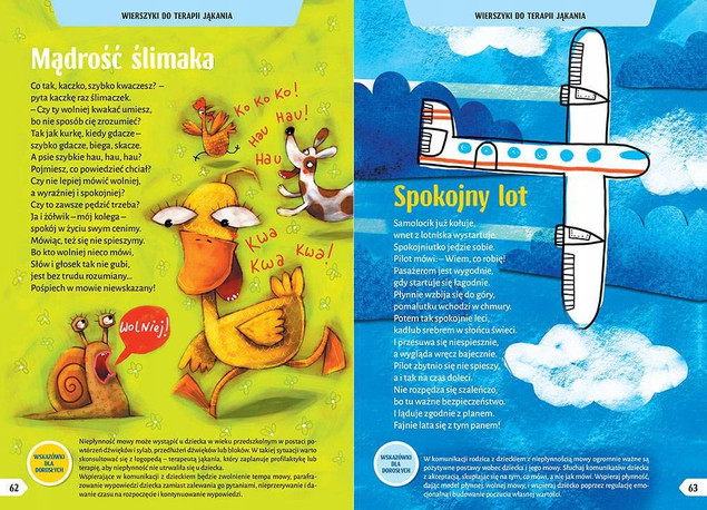 Jama gębowa ćwiczy słowa. Wiersze logopedyczne..