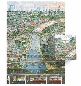 Puzzle 1000 Układanka PuzzLove Miasto WARSZAWA Stolica Widok 9+ CzuCzu