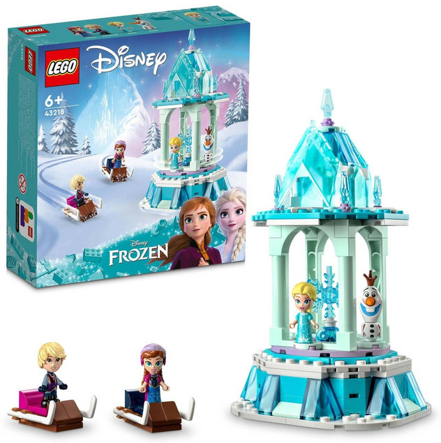 Lego DISNEY 43218 Magiczna karuzela Anny i Elzy