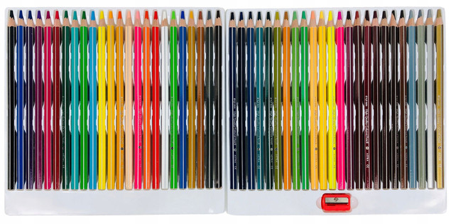 Kredki ołówkowe hexagonalne 48 kolorów Astra