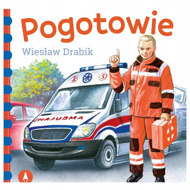 Pogotowie, kartonowa książeczka | Skrzat