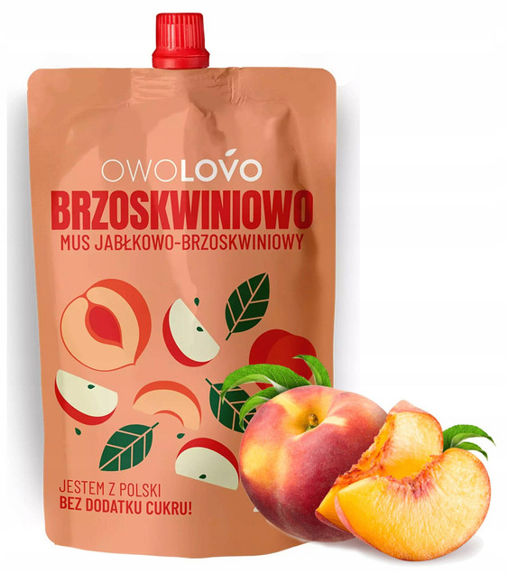 OwoLovo MIX SMAKÓW Musów Owocowych Mus 12 Smaków x 200g