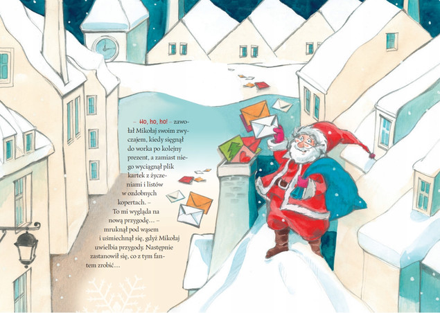 Wigilijna przygoda z listonoszem