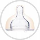 Canpol babies smoczek silikon szybki do butelki szerokiej 2 szt EasyStart